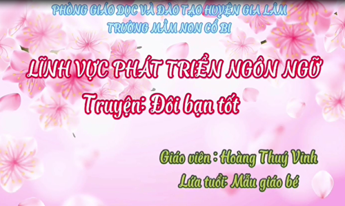 PTNN: Truyện Đôi bạn tốt